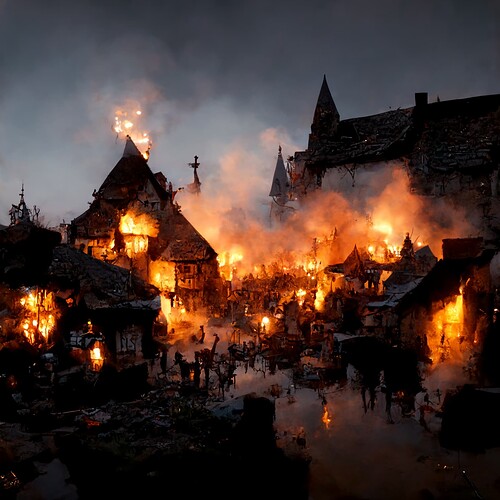 Burningvillage